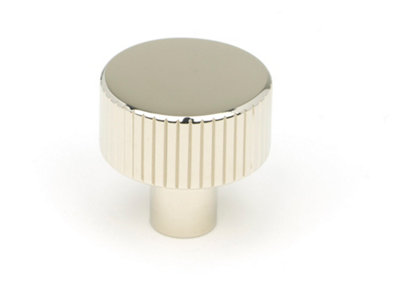 From The Anvil Polished Nickel Judd Cabinet Knob25mm (No Rose) from B&Q