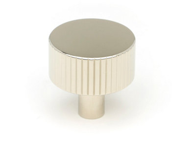 From The Anvil Polished Nickel Judd Cabinet Knob32mm (No Rose) from B&Q