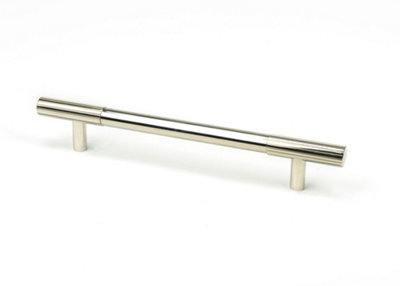 From The Anvil Polished Nickel Judd Pull HandleMedium from B&Q