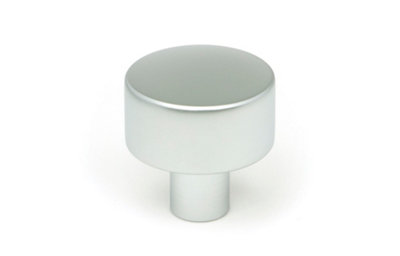 From The Anvil Satin Chrome Kelso Cabinet Knob25mm (No Rose) from B&Q