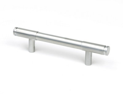 From The Anvil Satin Chrome Kelso Pull HandleSmall from B&Q