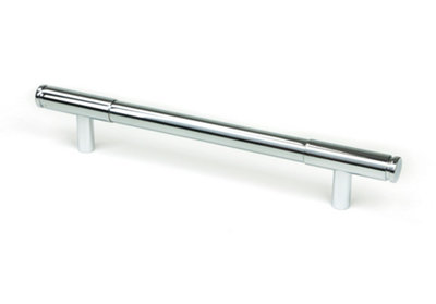 From The Anvil Polished Chrome Kelso Pull HandleMedium from B&Q