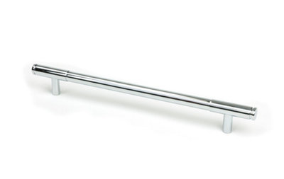 From The Anvil Polished Chrome Kelso Pull HandleLarge from B&Q