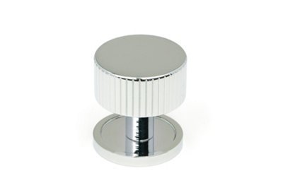 From The Anvil Polished Chrome Judd Cabinet Knob32mm (Plain) from B&Q