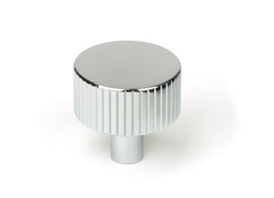From The Anvil Polished Chrome Judd Cabinet Knob32mm (No Rose) from B&Q