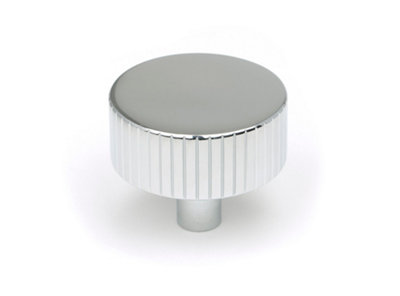 From The Anvil Polished Chrome Judd Cabinet Knob38mm (No Rose) from B&Q