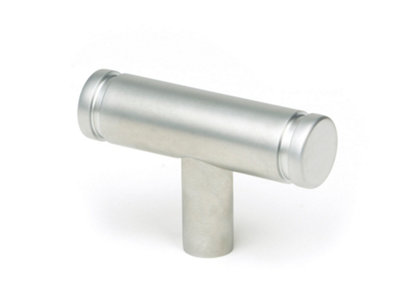 From The Anvil Satin Chrome Kelso T-Bar from B&Q