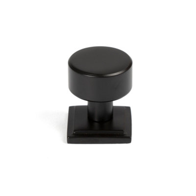 From The Anvil Aged Bronze Kelso Cabinet Knob25mm (Square) from B&Q