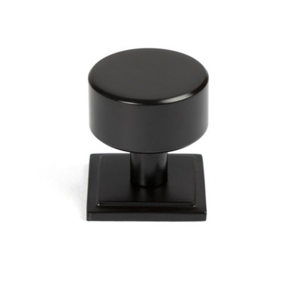 From The Anvil Aged Bronze Kelso Cabinet Knob32mm (Square) from B&Q