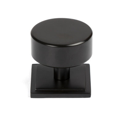 From The Anvil Aged Bronze Kelso Cabinet Knob38mm (Square) from B&Q