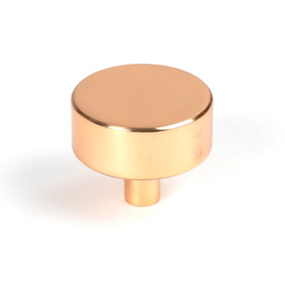 From The Anvil Polished Bronze Kelso Cabinet Knob38mm (No Rose) from B&Q