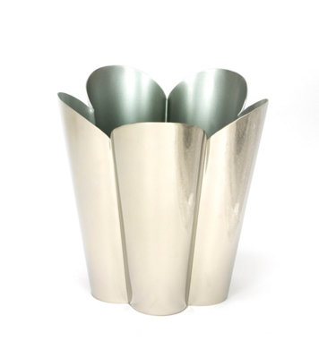 From The Anvil Smooth Nickel Flora PotLarge from B&Q