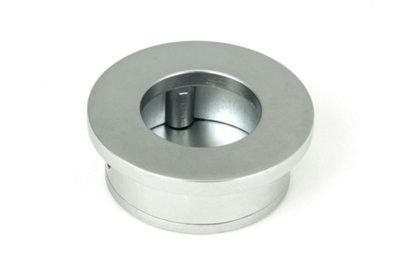  - From The Anvil Satin Chrome 34mm Round Finger Edge Pull