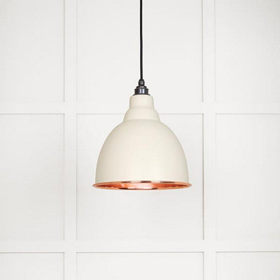 From the Anvil Smooth Copper Brindley Pendant In Teasel from B&Q