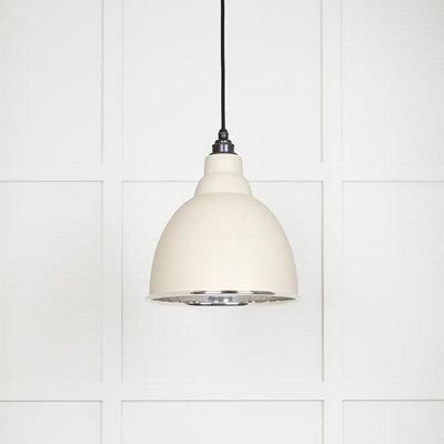 From the Anvil Smooth Nickel Brindley Pendant In Teasel from B&Q