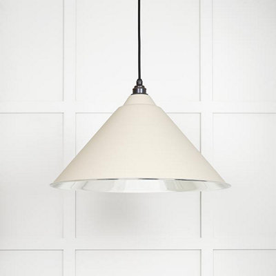 From the Anvil Smooth Nickel Hockley Pendant In Teasel from B&Q