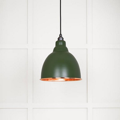 From the Anvil Hammered Copper Brindley Pendant In Heath from B&Q