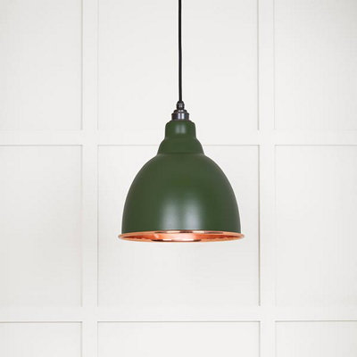 From the Anvil Smooth Copper Brindley Pendant In Heath from B&Q