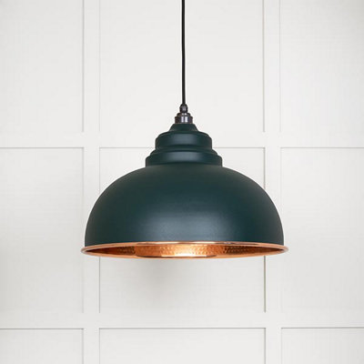 From the Anvil Hammered Copper Harborne Pendant In Dingle from B&Q