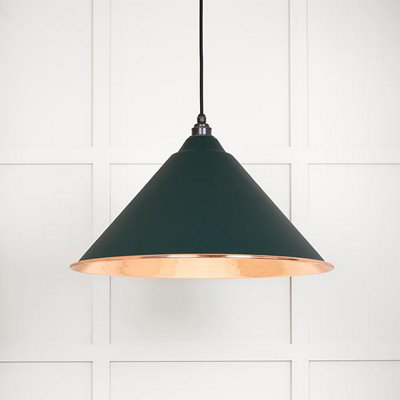From the Anvil Hammered Copper Hockley Pendant In Dingle from B&Q