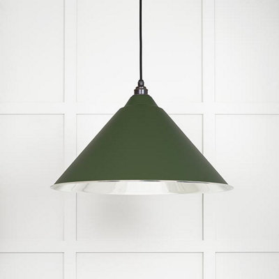From the Anvil Smooth Nickel Hockley Pendant In Heath from B&Q