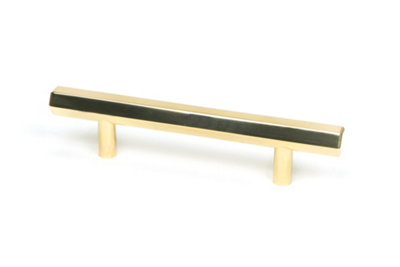 From The Anvil Polished Brass Kahlo Pull HandleSmall from B&Q
