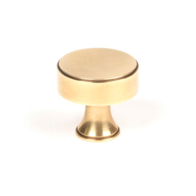 B&Q -  Aged Brass Scully Cabinet Knob32mm