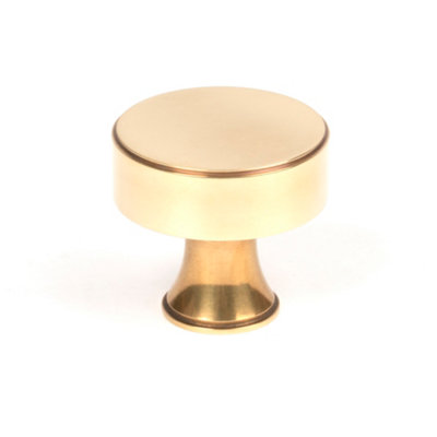 B&Q -  Aged Brass Scully Cabinet Knob38mm
