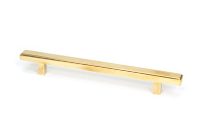 From The Anvil Aged Brass Scully Pull HandleMedium from B&Q