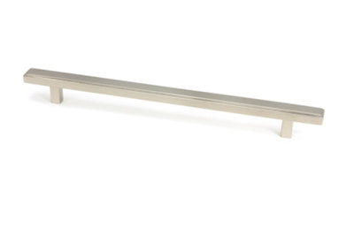 From The Anvil Polished Nickel Scully Pull HandleLarge from B&Q