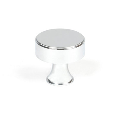 From The Anvil Polished Chrome Scully Cabinet Knob32mm from B&Q