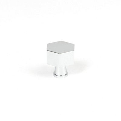 From The Anvil Polished Chrome Kahlo Cabinet Knob25mm from B&Q