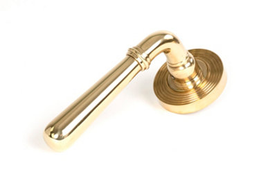 From The Anvil Polished Brass Newbury Lever On Rose Set (Beehive)Unsprung from B&Q