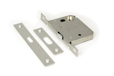 B&Q -  Polished Chrome 50mm Sliding Door Lock
