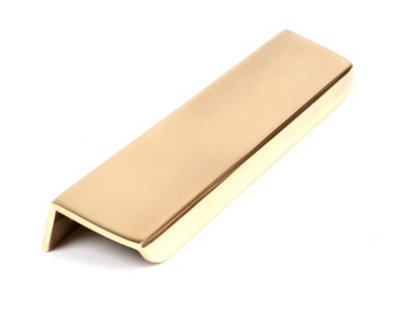 From The Anvil Aged Brass 200mm Moore Edge Pull from B&Q