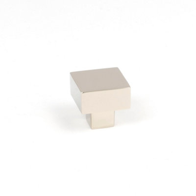 From The Anvil Polished Nickel Albers Cabinet Knob25mm from B&Q