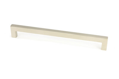 From The Anvil Polished Nickel Albers Pull HandleLarge from B&Q