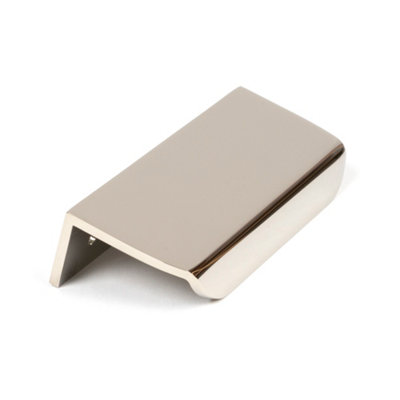 From The Anvil Polished Nickel 100mm Moore Edge Pull from B&Q