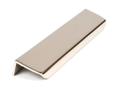 From The Anvil Polished Nickel 200mm Moore Edge Pull from B&Q