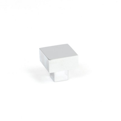 From The Anvil Polished Chrome Albers Cabinet Knob25mm from B&Q