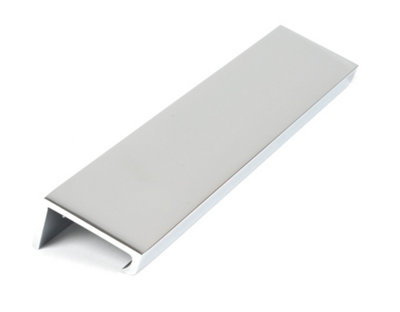 From The Anvil Polished Chrome 200mm Plain Edge Pull from B&Q