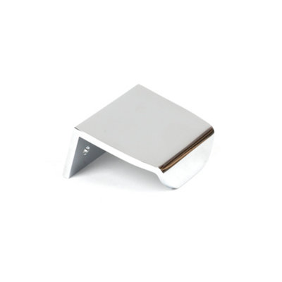From The Anvil Polished Chrome 50mm Moore Edge Pull from B&Q