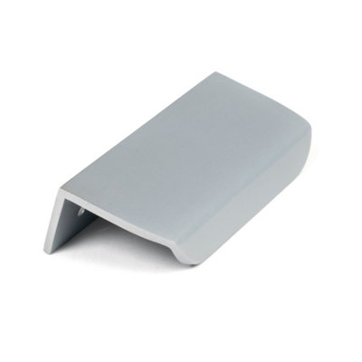 From The Anvil Satin Chrome 100mm Moore Edge Pull from B&Q