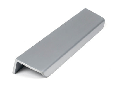 From The Anvil Satin Chrome 200mm Moore Edge Pull from B&Q