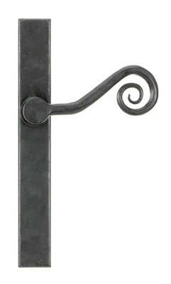 From the Anvil External Beeswax Monkeytail Slimline Lever Espag. Latch Set -Rh from B&Q