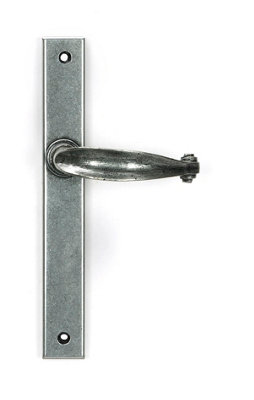 From the Anvil Pewter Cottage Slimline Lever Espag. Latch Set from B&Q