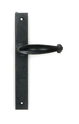 From the Anvil External Beeswax Cottage Slimline Lever Espag. Latch Set from B&Q