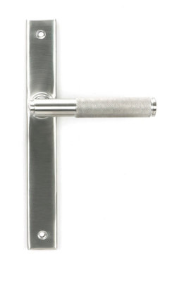 From the Anvil Satin Marine Ss (316) Brompton Slimline Lever Espag. Latch Set from B&Q