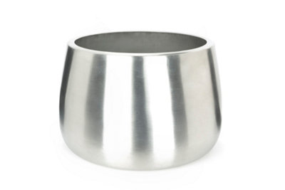 From The Anvil Satin Marine Ss (316) 28Cm Hepworth Pot (Drainage Holes) from B&Q
