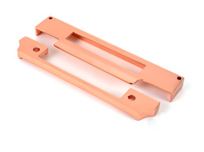 From The Anvil Polished Bronze  1/2" Rebate Kit For Euro Sash Lock from B&Q